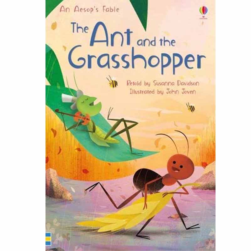 【预售】【翰德图书】the ant and the grasshopper,蚂蚁和蚱蜢 英文