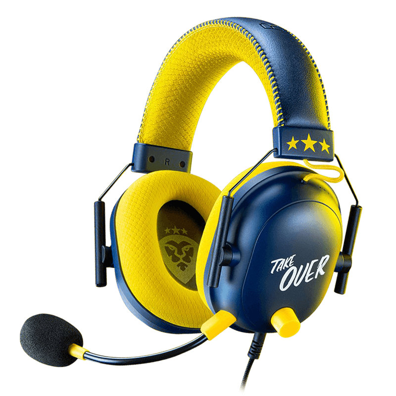 ���ߣ�Razer�� LPLְҵѡ�����������������v2ͷ��ʽ��Ϸ�羺����USB��˷�7.1���������ԳԼ� �������V2 CouRage JD���������� ��