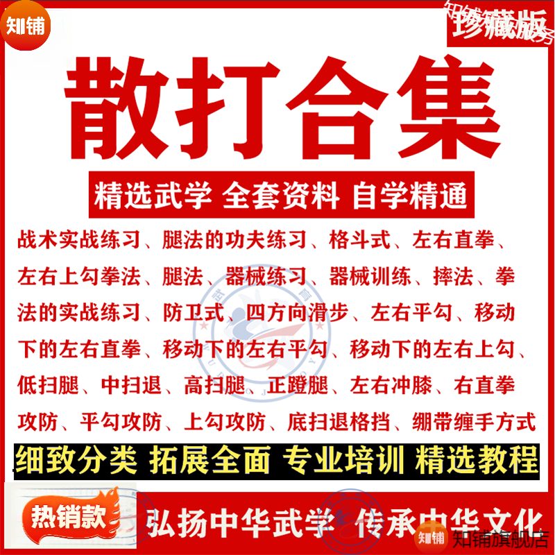 自学散打教程视频