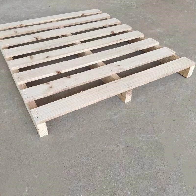 施韵令实木叉车托盘仓库防潮垫板货物木架子栈板物流周转卡板地台木托
