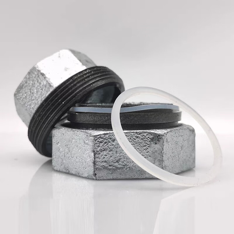 梅派  镀锌油任 内丝活接头 马钢接头水暖管件 玛钢管件 dn40(1.