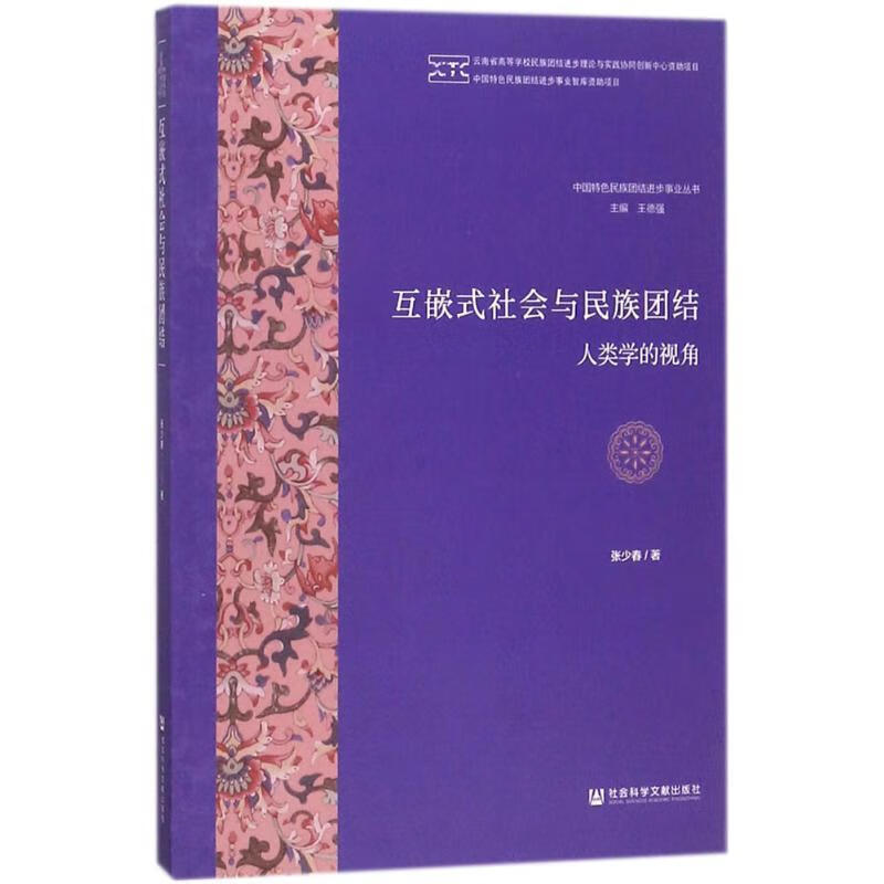 互嵌式社会与民族团结:人类学的视角【稀缺图书,放心购买】