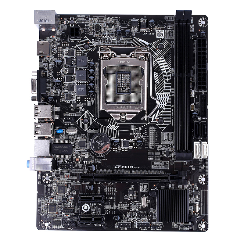 七彩虹（Colorful）H81M 全固态版 V24B 主板 (Intel H81/LGA 1150)