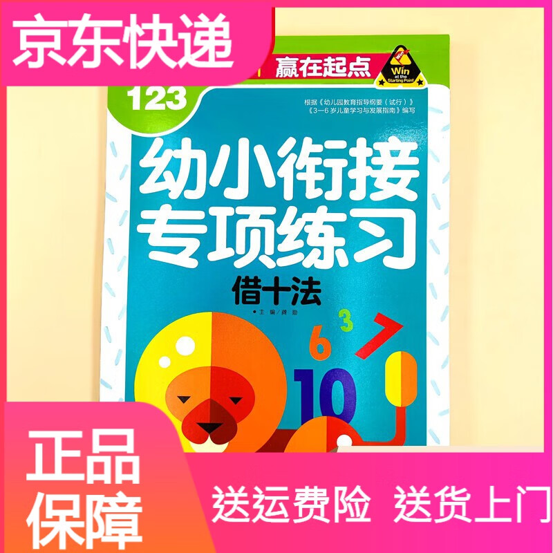 幼小衔接借十法 幼小衔接教材 20以内加减法天天练小学数学题幼儿园大班练习册幼升小一日一练学前班10以内数的 借十法