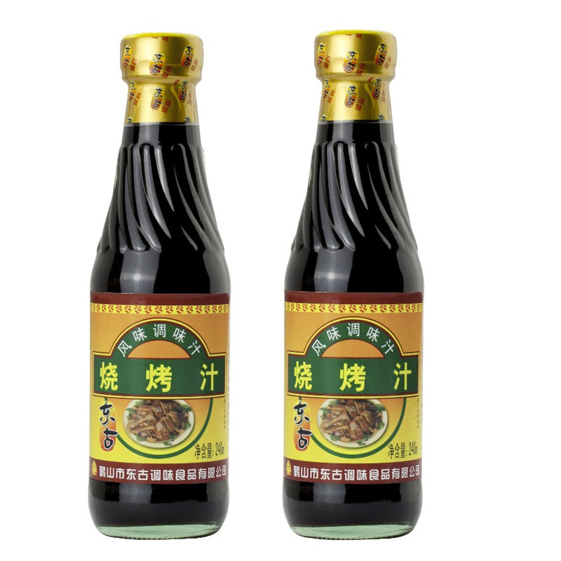 东古烧烤汁240ml瓶腌料烤肉汁鸡翅小瓶 10瓶
