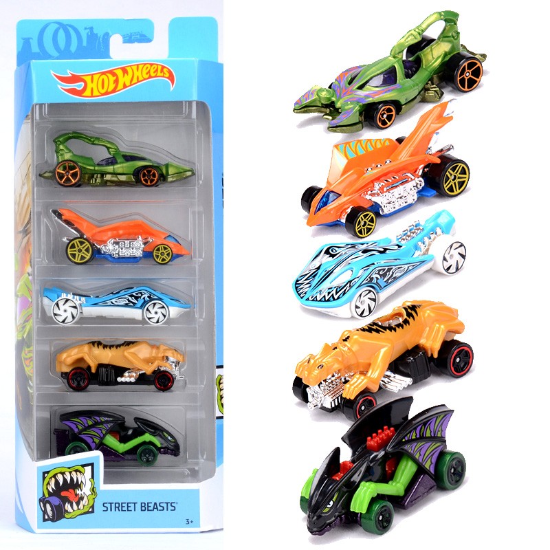 美泰风火轮(hot wheels)火辣小跑车轨道车兰博基尼合金小车车模玩具