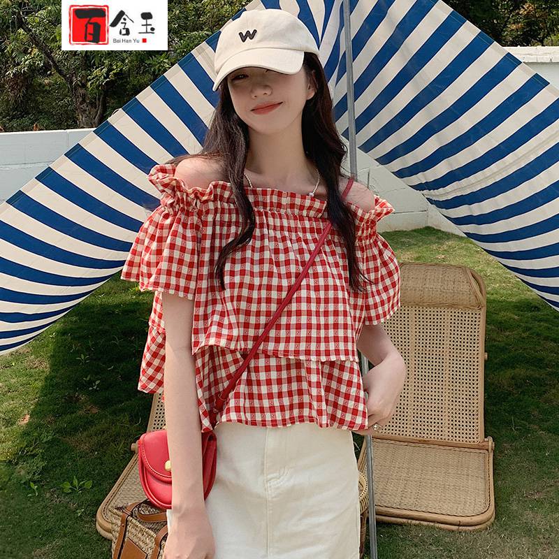 短款t恤女衣服夏天可甜可盐学生小个子软妹可爱穿搭女显瘦短袖上衣女