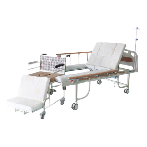 邁德斯特 電動(dòng)護(hù)理床老年人老人家用手電一體兩用病床癱瘓病人醫(yī)療輪椅床 手動(dòng)輪椅床床椅分離【左右翻身】S81