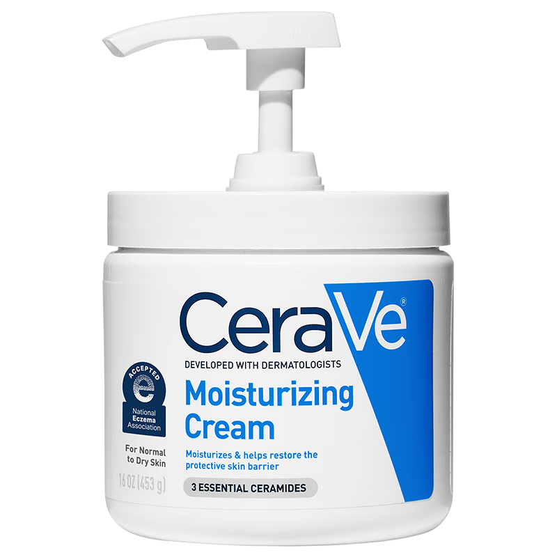 CeraVe 适乐肤 京东自营CeraVe 适乐肤 高保湿润肤霜 453g