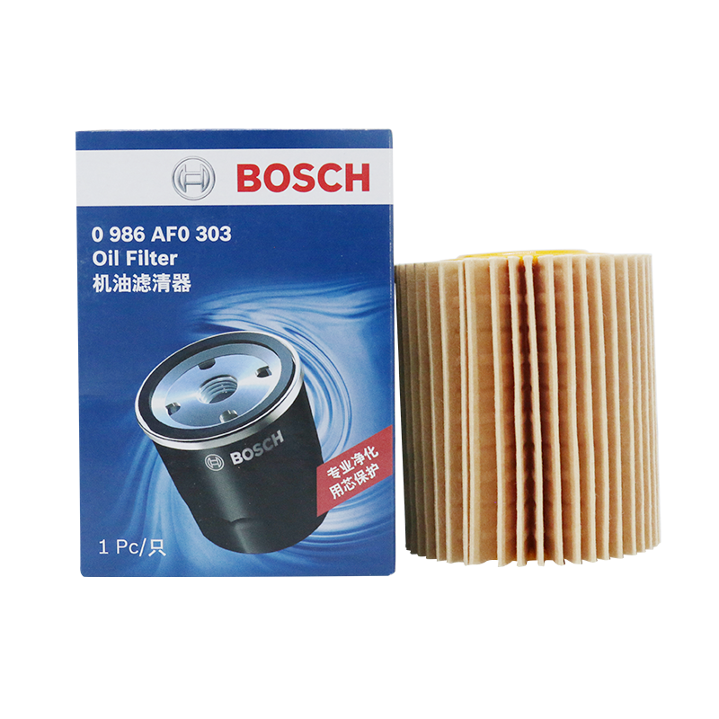 BOSCH 博世 机油滤芯机滤清器AF0303适配丰田皇冠锐志普拉多/雷克萨斯LS/GS等