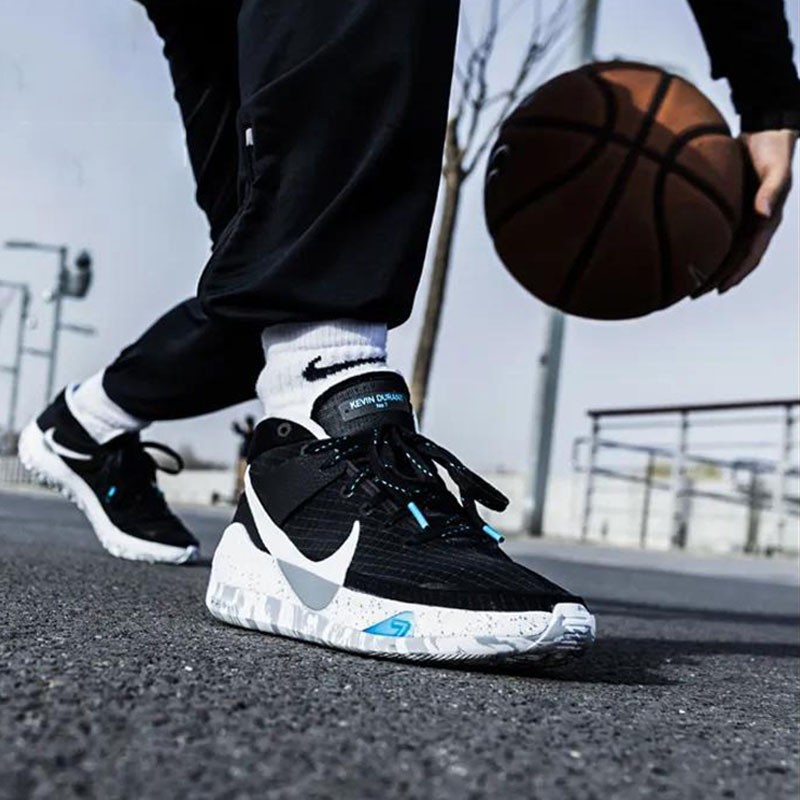 耐克nike zoom kd13 ep 杜兰特13美国队蓝红扎染玩转未来白金蝴蝶