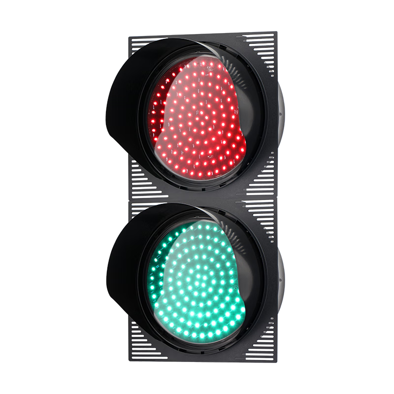 鹿色200型led红绿灯交通信号灯警示灯道路光信号机动车信号灯 2灯 100