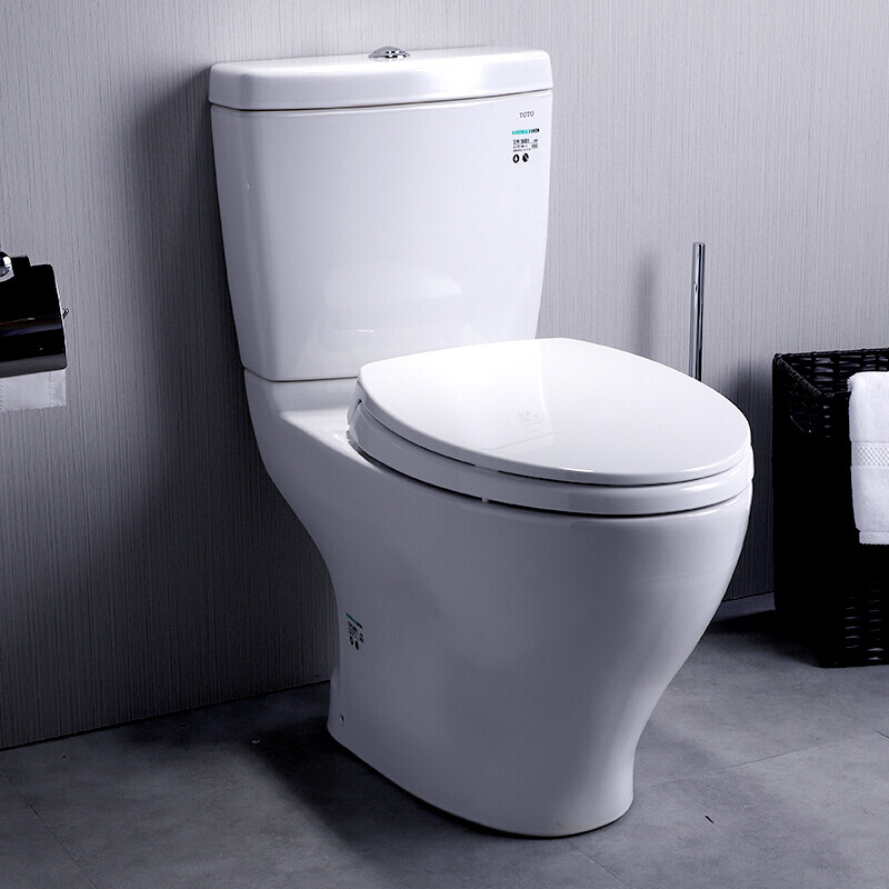 toto东陶马桶cw981rb/sw981rb分体智洁坐便器直冲式冲落式双冲座便器