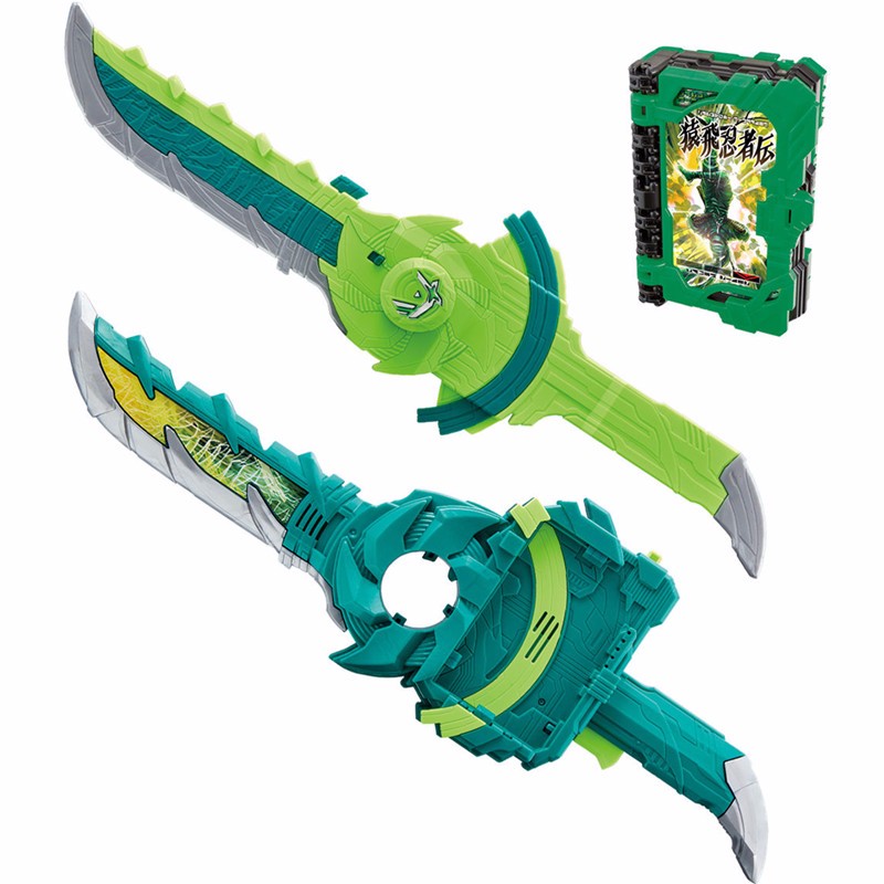 假面骑士saber圣刃圣剑腰带模型玩具 风双剑翠风 全新