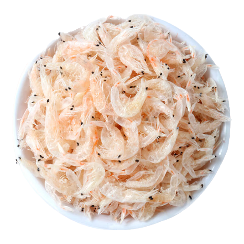 趕海弟 五星淡干蝦皮2斤 不咸 蝦米皮 海米干 紫菜蛋花湯配料 海鮮干貨