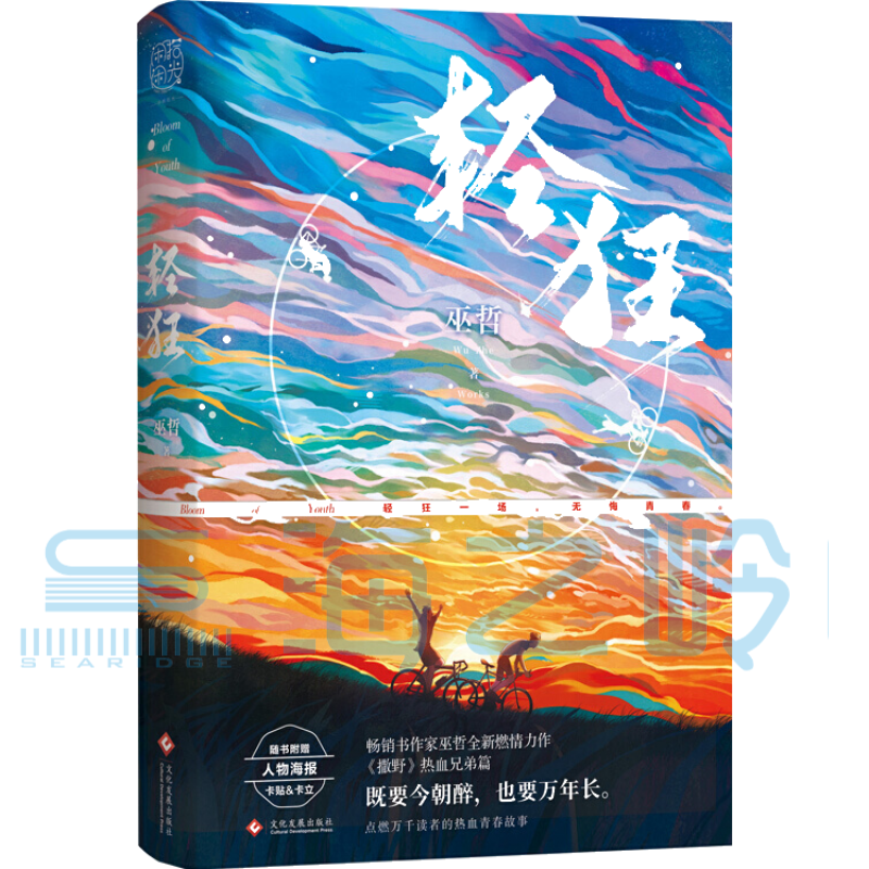 轻狂(撒野作者巫哲2019作品 随书附赠精美人物海报 卡贴 书签)