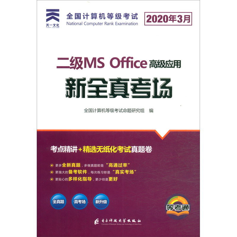 二级MS Office高级应用新全真考场详情图