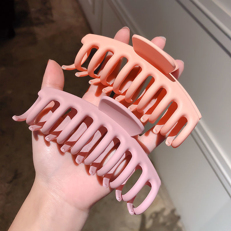 大号马尾夹后脑勺发卡妈妈盘发神器大夹子依莲妃 -【1号2个大抓夹】