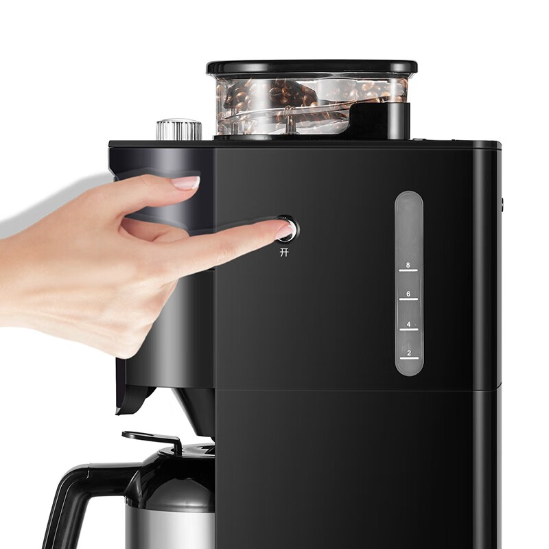 摩飞全自动研磨一体美式啡机家用办公室小型豆粉两用一体咖啡机清洗方便吗？