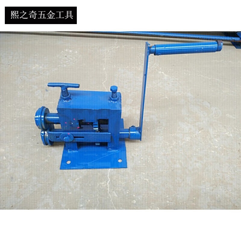 适之手动卷板机小型咬口机卷圆机白铁皮保温压边机铝皮卷筒机滚圆机a