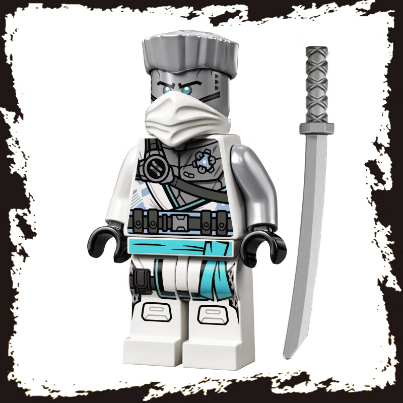 嗨森鸭中国幻影忍者人仔14季劳埃德丛林头巾人偶积木男拼装玩具 赞