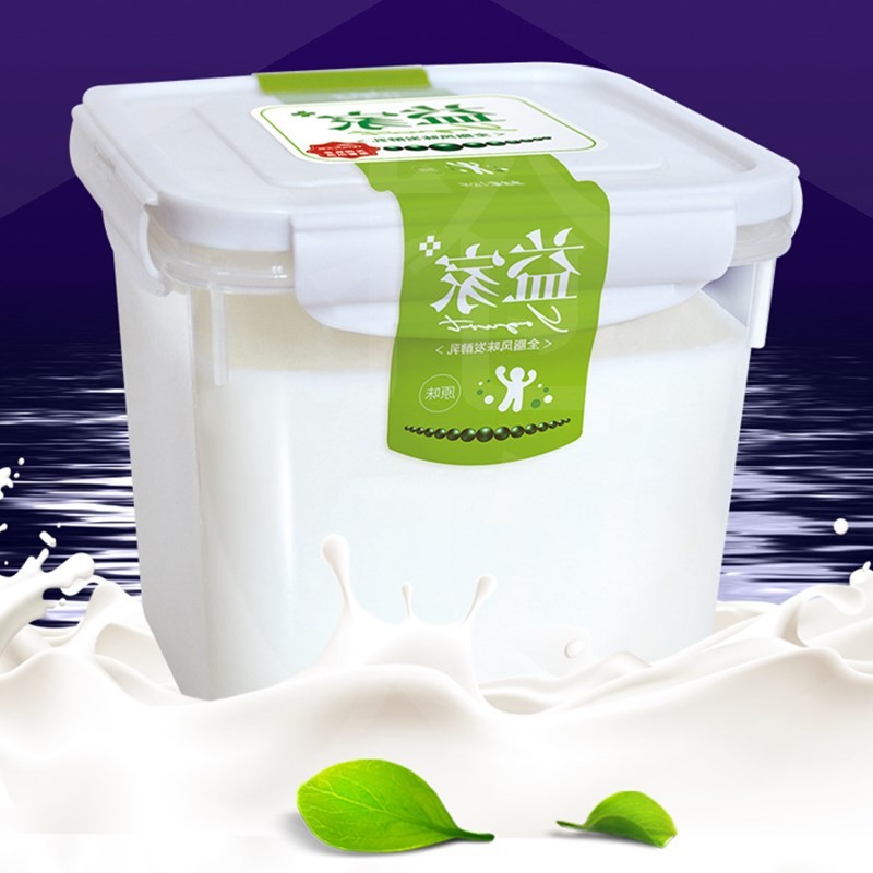 天润(terun)  新疆酸奶 原味桶装益家全脂发酵乳水果捞老酸奶 4斤益家