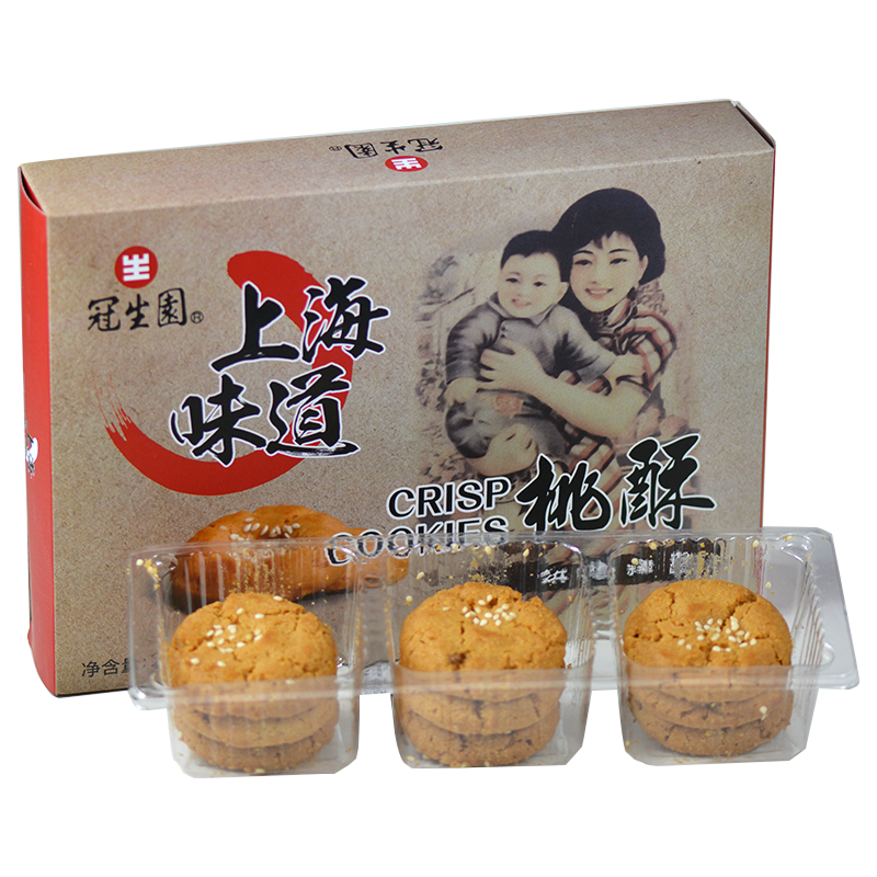 冠生园桃酥历史价格趋势分析，甜美口感让你爱不释手|查在线饼干蛋糕商品历史价格