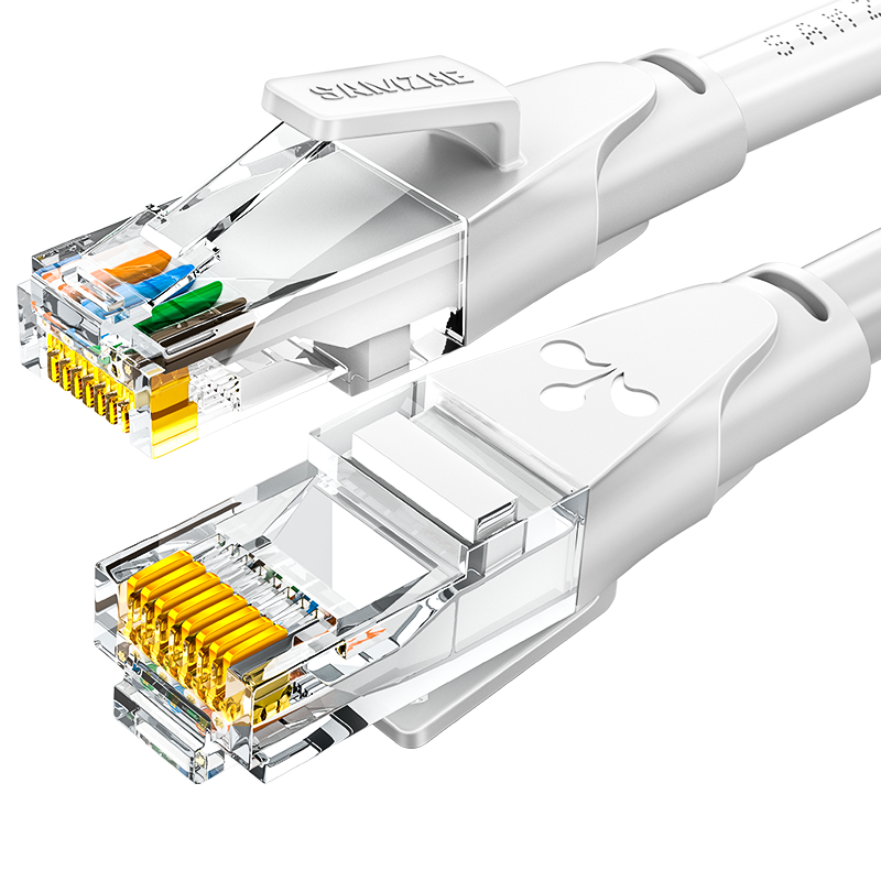 ɽ���������� 1��ǧ�׸��ٿ�����CAT6����ü�ص���·�������� 8о˫�ʳ�Ʒ���ߴ�˫��ͷ ��ɫBWD6010