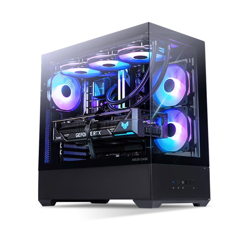 攀升華碩ROG全家桶14代i7 14700KF/RTX4070S/Z790/1T固態(tài)/32G D5游戲臺式電腦主機組裝電腦diy組裝機