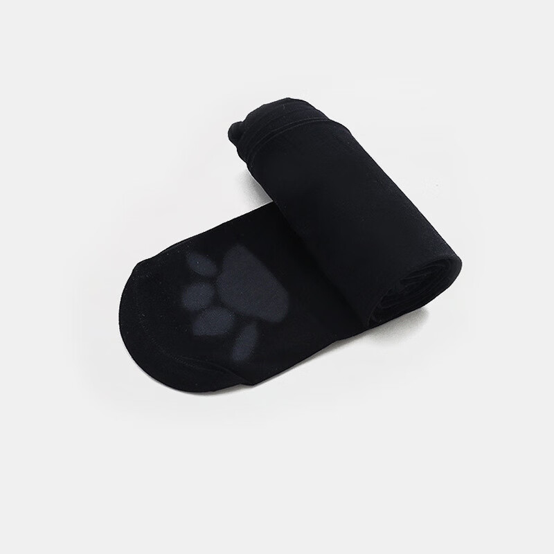 歆瑶 猫爪袜防勾丝任意剪丝袜女性感薄款女士连袜女士打底家 黑色