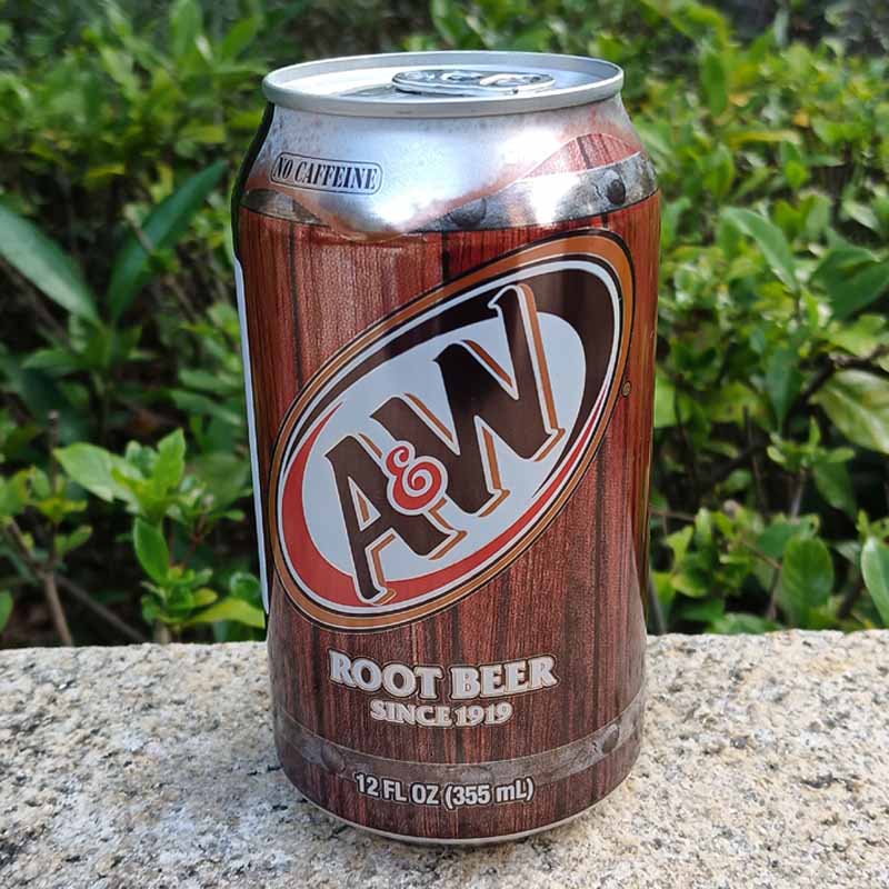 食芳溢A&W root beer美国进口可乐Banq’s巴格斯 艾德熊树根汽水碳酸饮料 A&W root beer树根汽水355ml*1罐