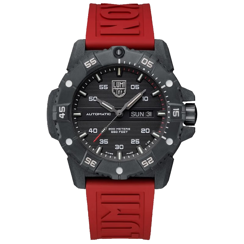 雷美诺时（Luminox）碳纤大师自动机械表 瑞士表夜光潜水表 XS.3875