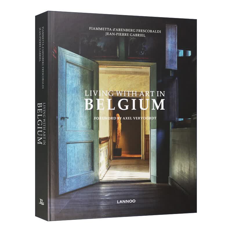 art in belgium 与艺术同居 比利时 室内设计 精装 英文版 进口英语