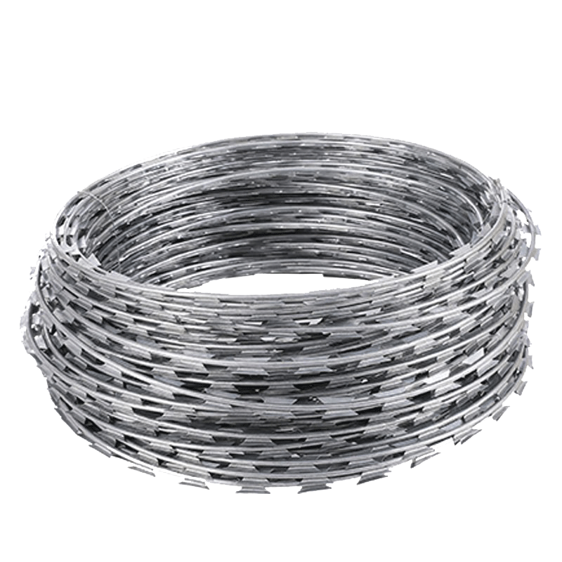 金蝎 熱鍍鋅刀片刺繩防護網(wǎng)刺絲滾籠帶刺鐵絲網(wǎng)V型支架防盜防爬刺繩網(wǎng) 高鋅30cm*單螺旋*10米