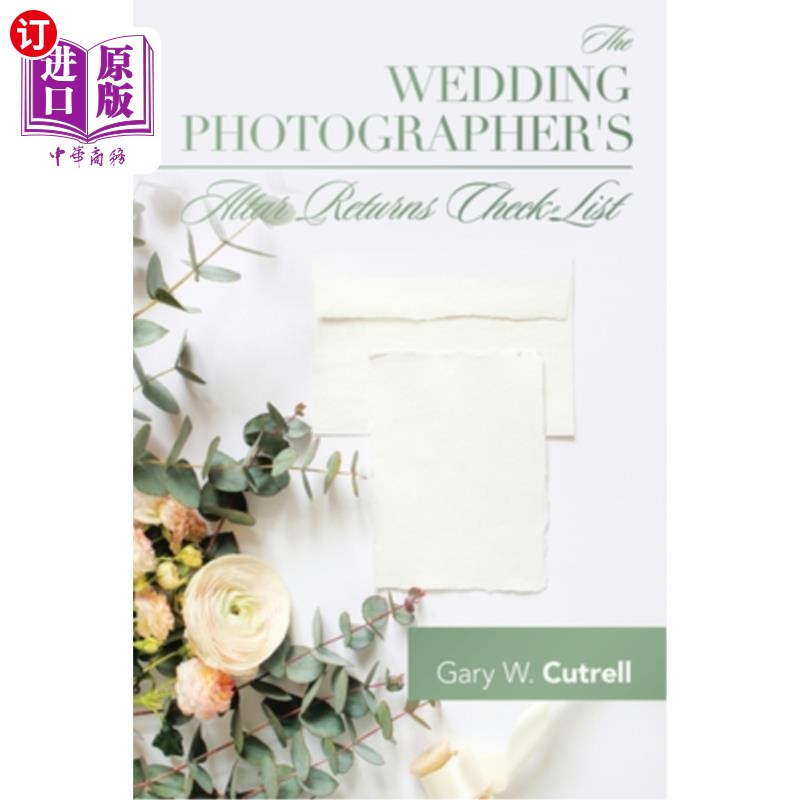 【中商海外直订】the wedding photographers altar return.