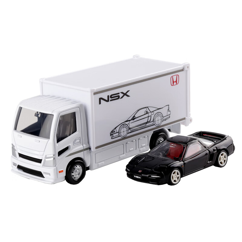 多美（TAKARA TOMY）多美卡合金小汽车模型儿童玩具男孩旗舰版运载车本田NSX 224334