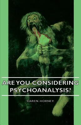 预订are you considering psychoanalysis?