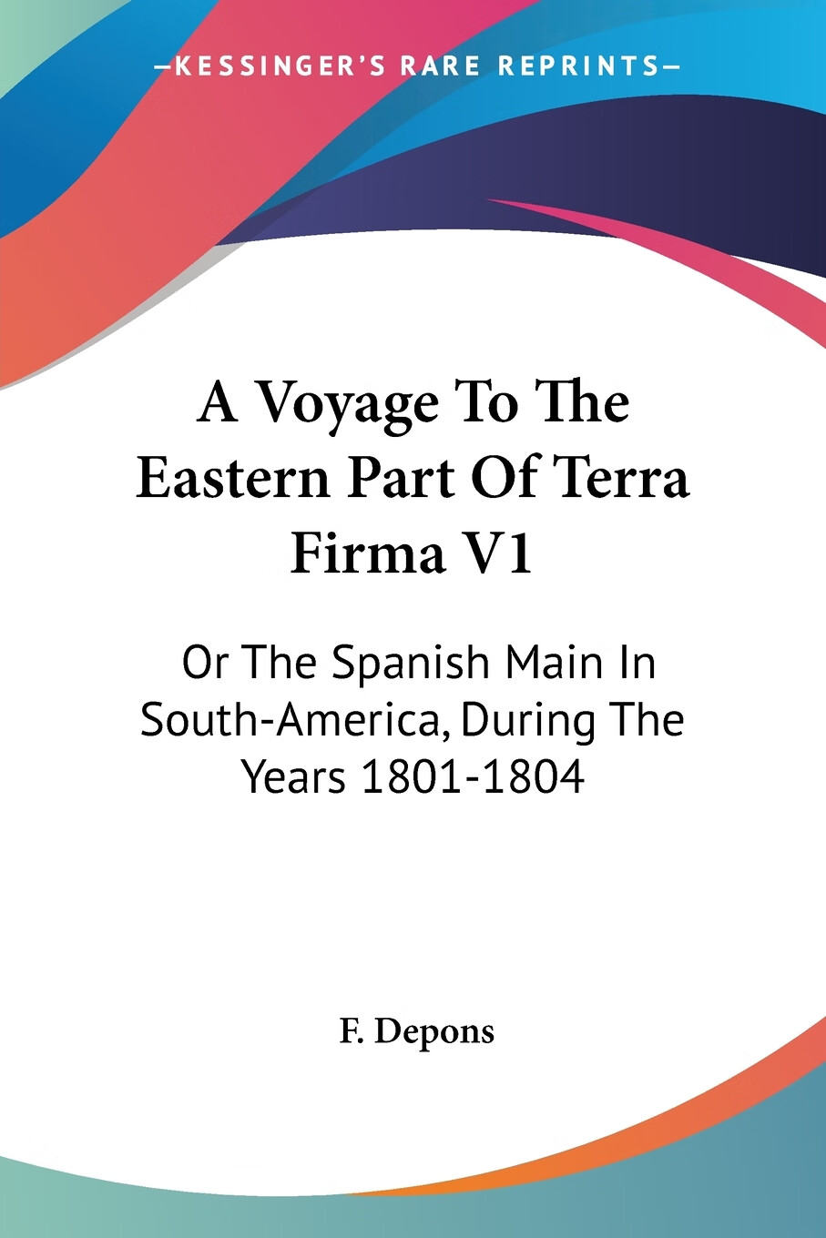 【预售 按需印刷】a voyage to the eastern part of terra firma v1