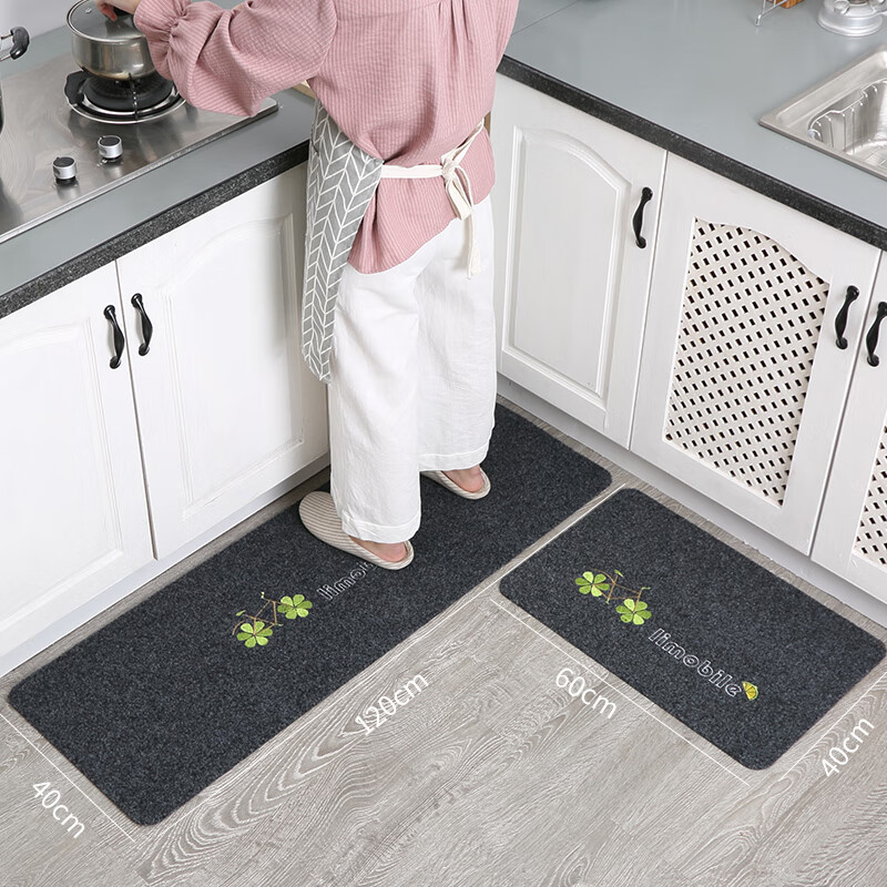 quatrefoil 厨房地垫防油脚垫浴室卫生间垫子门垫 2只装40*60+40*120cm 单车属于什么档次？