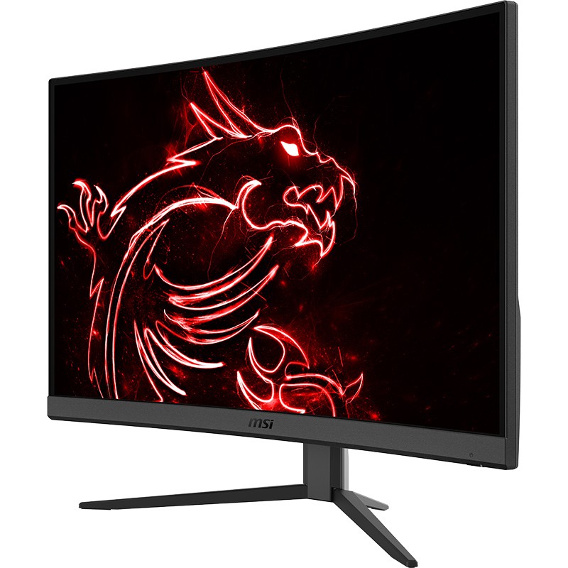 微星 MSI 27英寸 黑龙 2K144Hz 原生165Hz 电脑曲面游戏电竞显示器 FreeSync技术 广色域 显示屏 G27CQ4