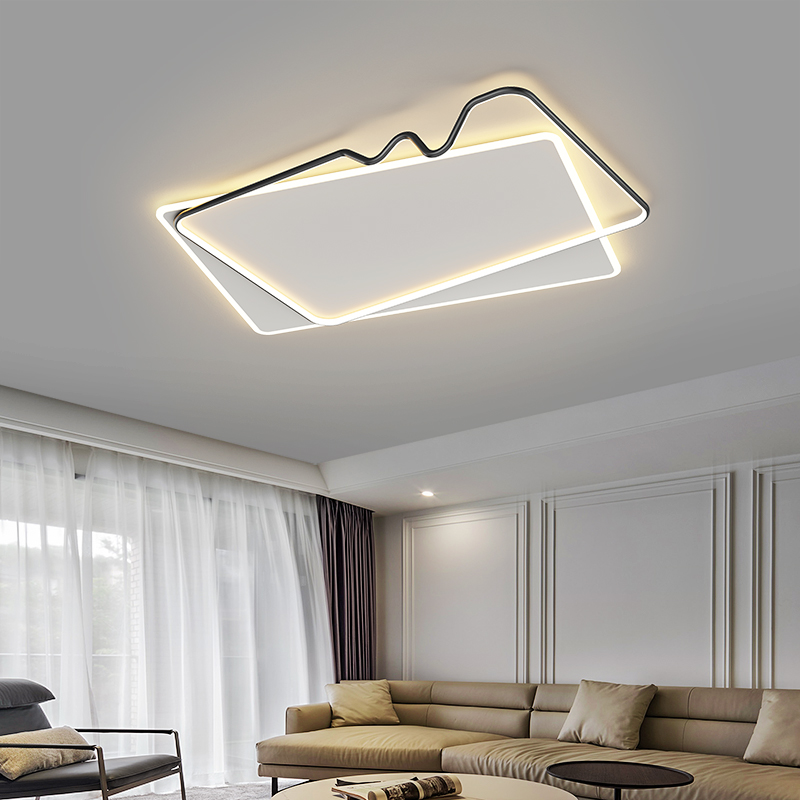 客厅吸顶灯现代简约大气led餐厅灯卧室灯网红设计师创意艺术新款灯具