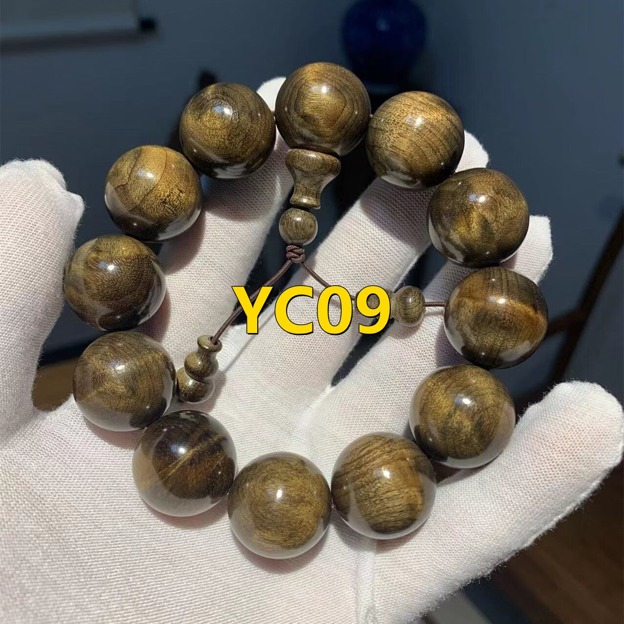 黛丝美阴沉木金丝楠手串一物一图正宗四川小叶金丝楠木2.