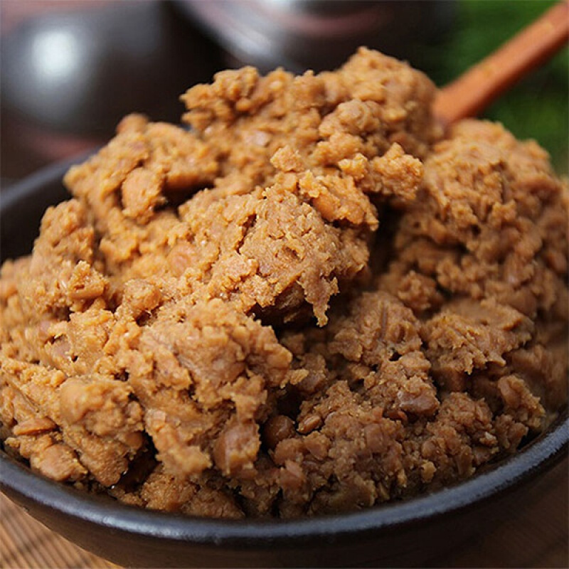 哺食旺延边特色大酱韩式酱汤朝鲜族农家自制手工黄豆酱臭酱酱汤用500g