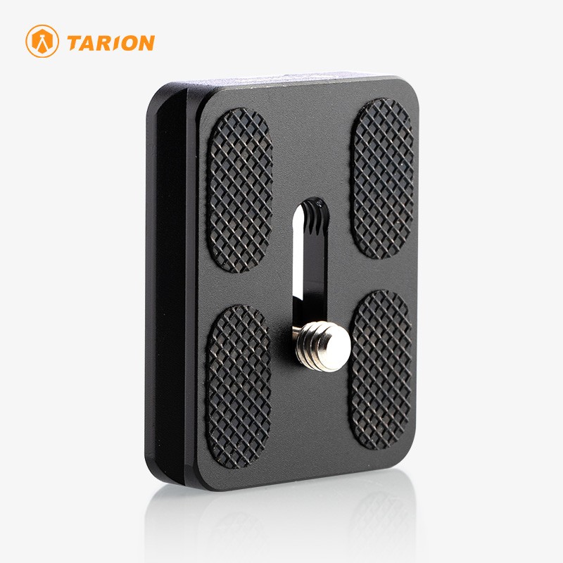 【新品】TARION 通用型快装板 云台底座夹座 三脚架配件单反相机手机快拆板 PU50