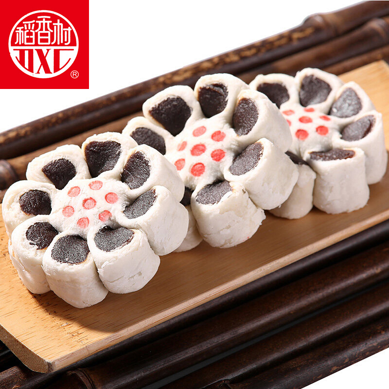 稻香村糕点枣花酥500g 传统中式糕点枣泥馅红枣味点心零食