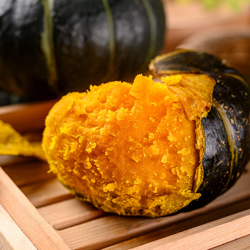 正宗贝贝南瓜板栗香小南瓜 新鲜蔬菜粉糯香甜小南瓜 贝贝南瓜9斤装