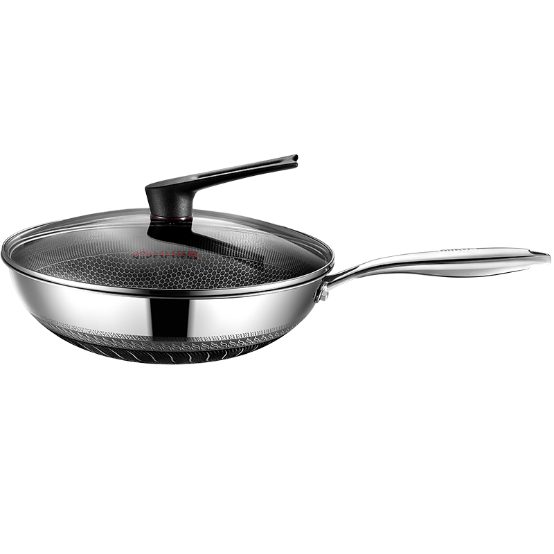 花后双面屏蜂窝不粘锅炒锅价格趋势分析及使用心得分享|炒锅的价格行情与趋势