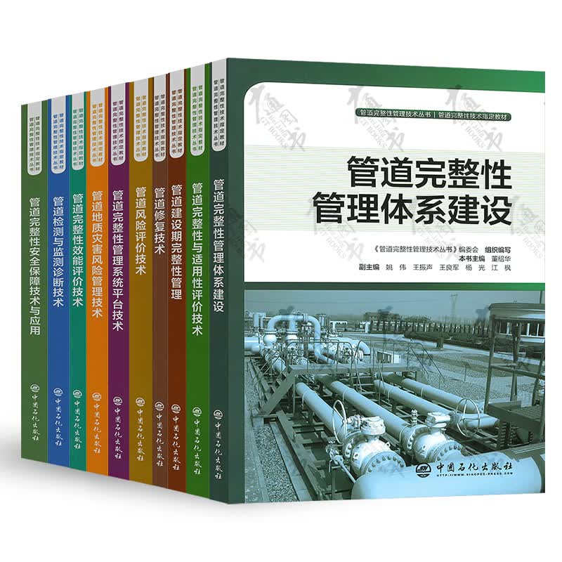 正版现货 2020年版 管道完整性管理技术丛书管理完整性技术指定教材丛书10本套 董绍华