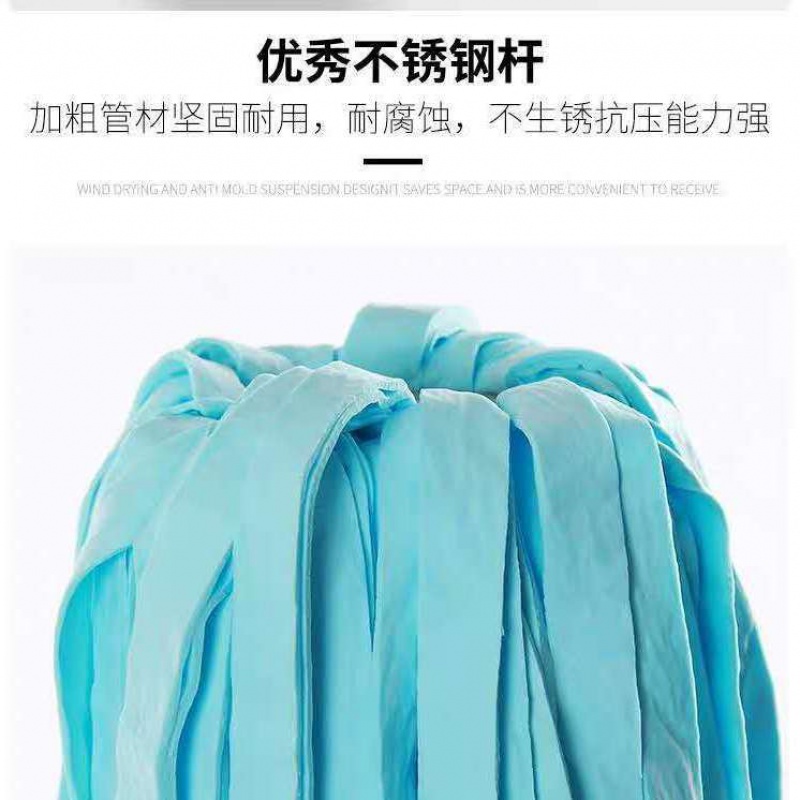 鹿皮拖把鹿皮巾拖把圆头老式墩布鸡皮巾鹿皮绒吸水pva传统家用拖布一拖净纤雅洁（QianYaJie） 圆头2头2杆(两套加大升级款)