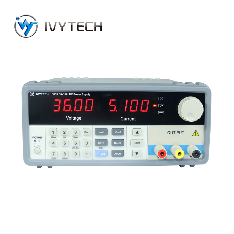 IVYTECH可编程程控直流稳压可调电源IV-3605高精度  IV-3605 36V/5A